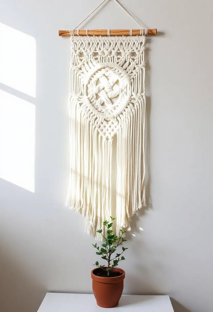 10 Art Projects to Kickstart Your Creative Journey in 2025 (You Won't Believe #5!) - 2. DIY Macramé Wall Hanging