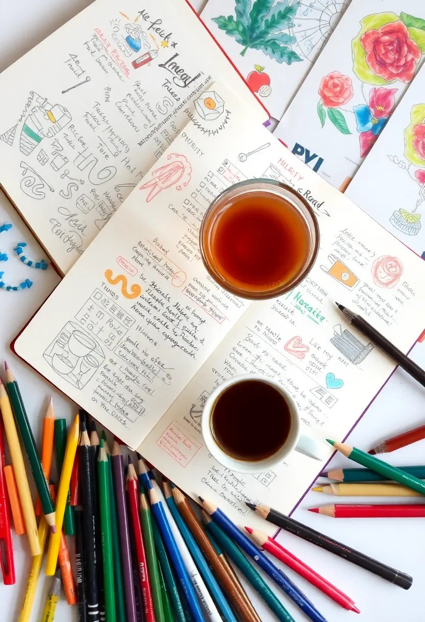 10 Art Projects to Kickstart Your Creative Journey in 2025 (You Won't Believe #5!) - 4. Creative Sketch Journaling