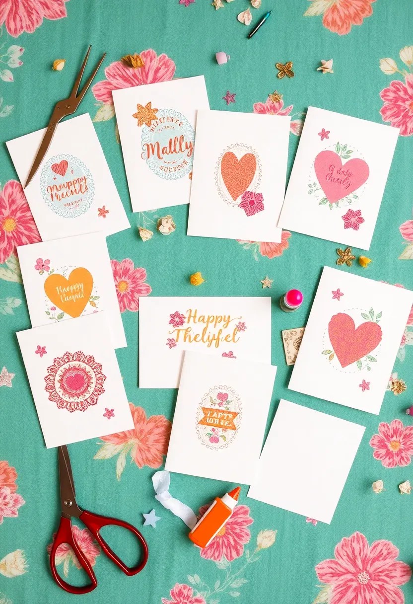 10 Art Projects to Kickstart Your Creative Journey in 2025 (You Won't Believe #5!) - 6. Handmade Greeting Cards