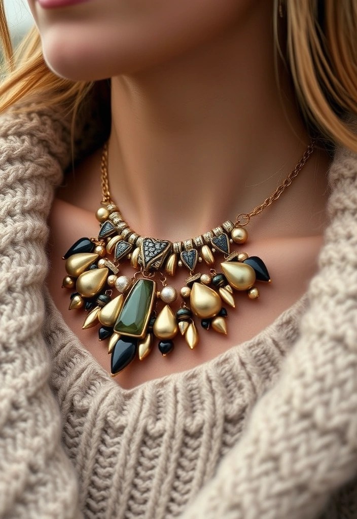 10 Budget-Friendly Winter Wardrobe Upgrades You Need to Try This Season! - 5. Statement Jewelry