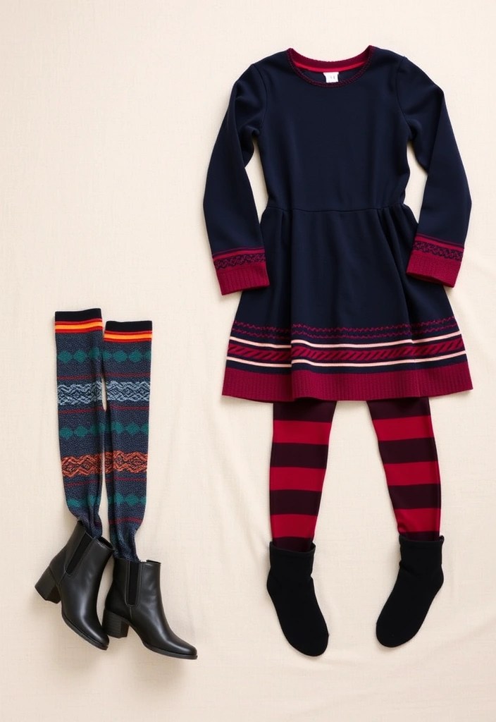 10 Budget-Friendly Winter Wardrobe Upgrades You Need to Try This Season! - 7. Colorful Tights
