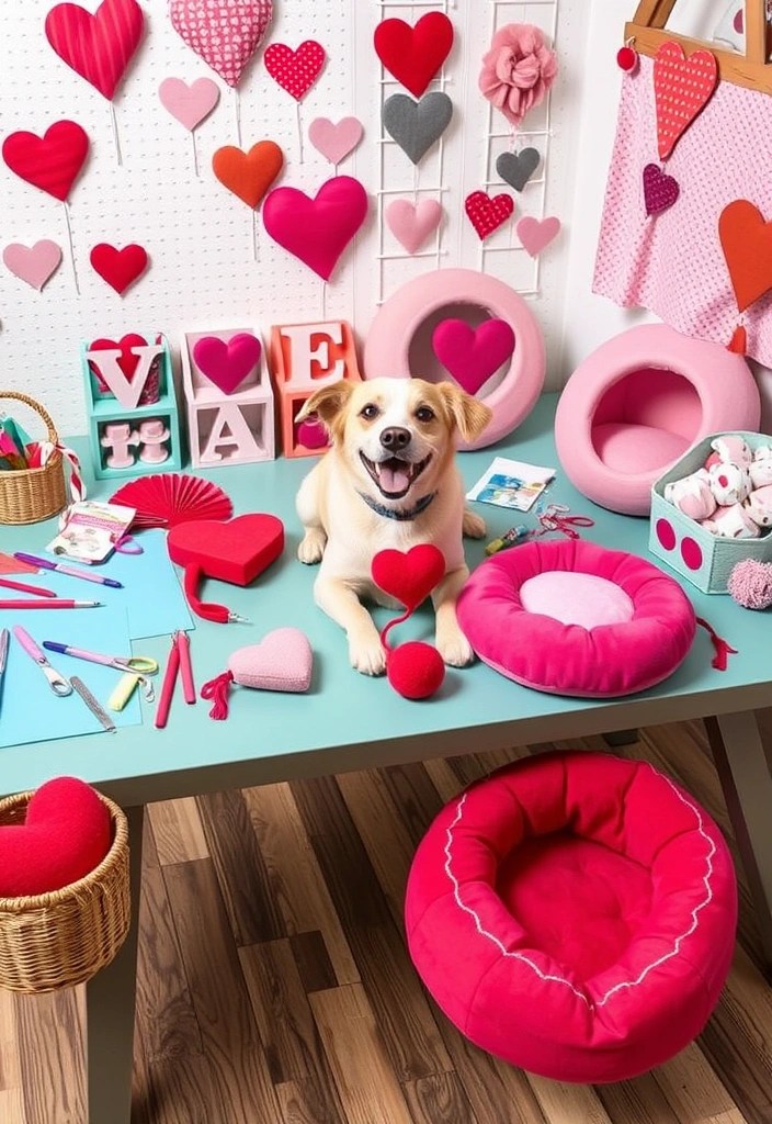 12 Adorable Valentine's Day Pet Makeovers That Will Melt Your Heart! - 12. DIY Pet Love Crafts