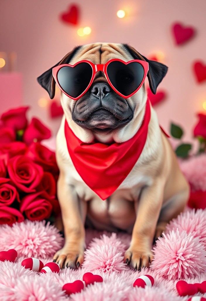 12 Adorable Valentine's Day Pet Makeovers That Will Melt Your Heart! - 2. Adorable Accessories