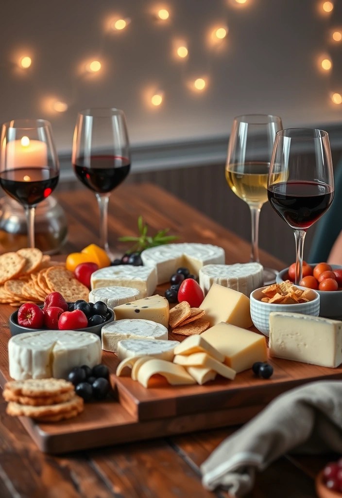 12 Creative Galentine's Day Themes That Will Have Everyone Talking (You Won't Believe #5!) - 1. Chic Wine & Cheese Soirée