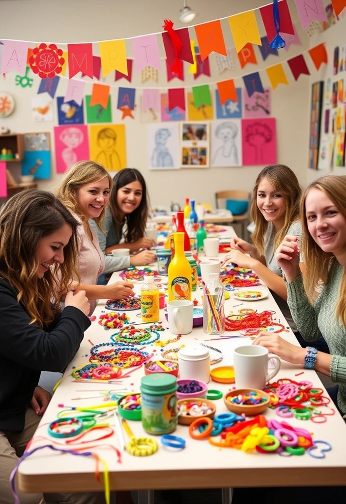12 Creative Galentine's Day Themes That Will Have Everyone Talking (You Won't Believe #5!) - 2. DIY Craft Party
