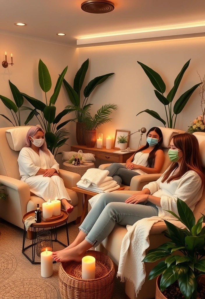 12 Creative Galentine's Day Themes That Will Have Everyone Talking (You Won't Believe #5!) - 5. Galentine's Day Spa Retreat