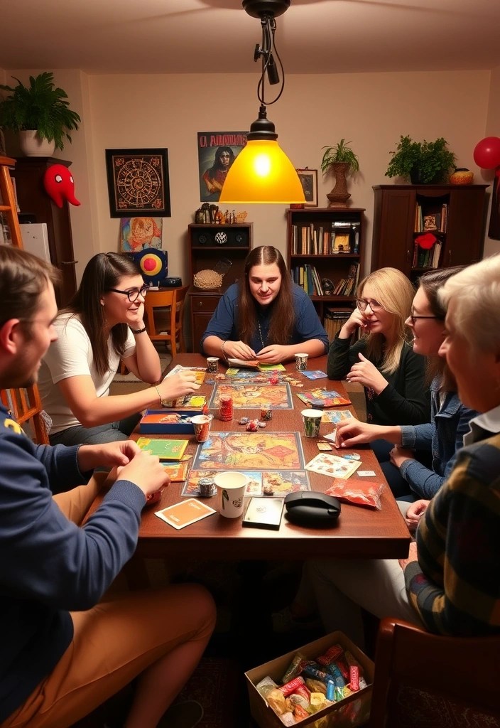 12 Creative Galentine's Day Themes That Will Have Everyone Talking (You Won't Believe #5!) - 7. Galentine's Day Game Night