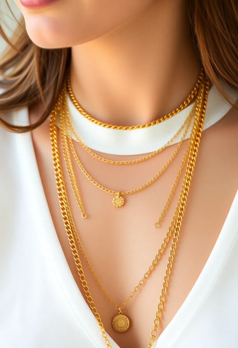 12 Must-Have 2025 Fashion Trends That Will Transform Your Wardrobe (Don't Miss #5!) - 7. Layered Jewelry