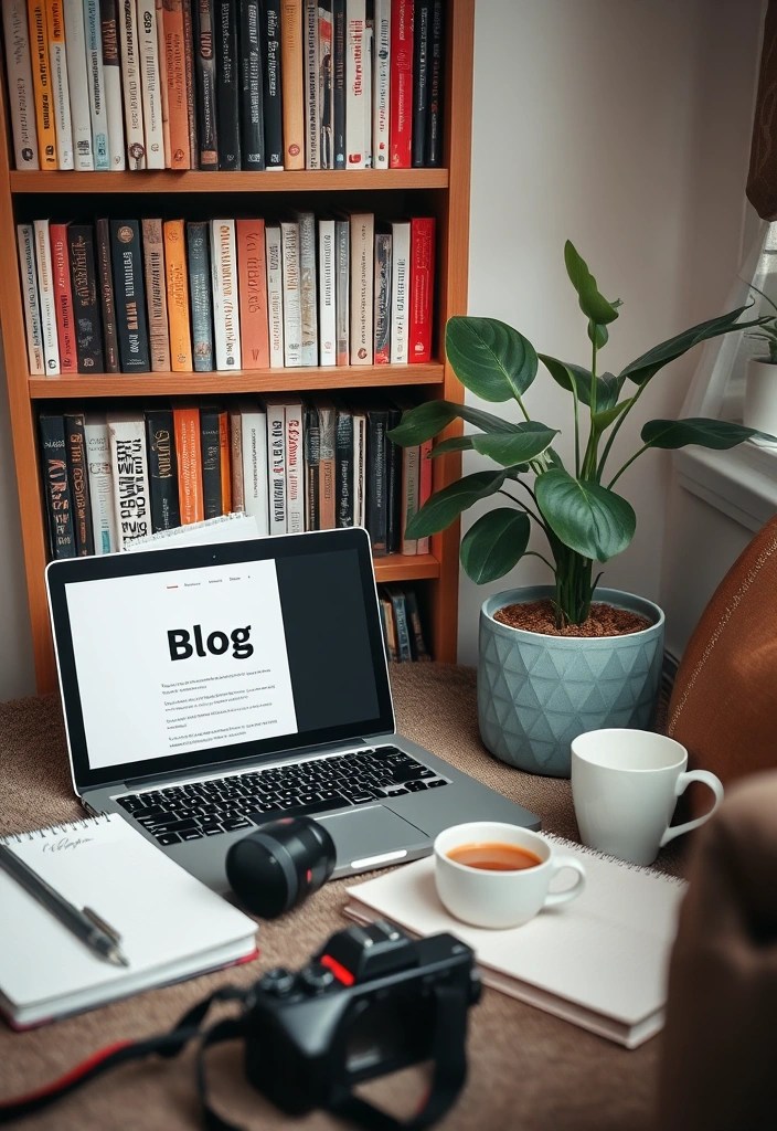 12 Unique Side Hustle Ideas You Can Start Today (Get Inspired by #4!) - 5. Blogging or Vlogging