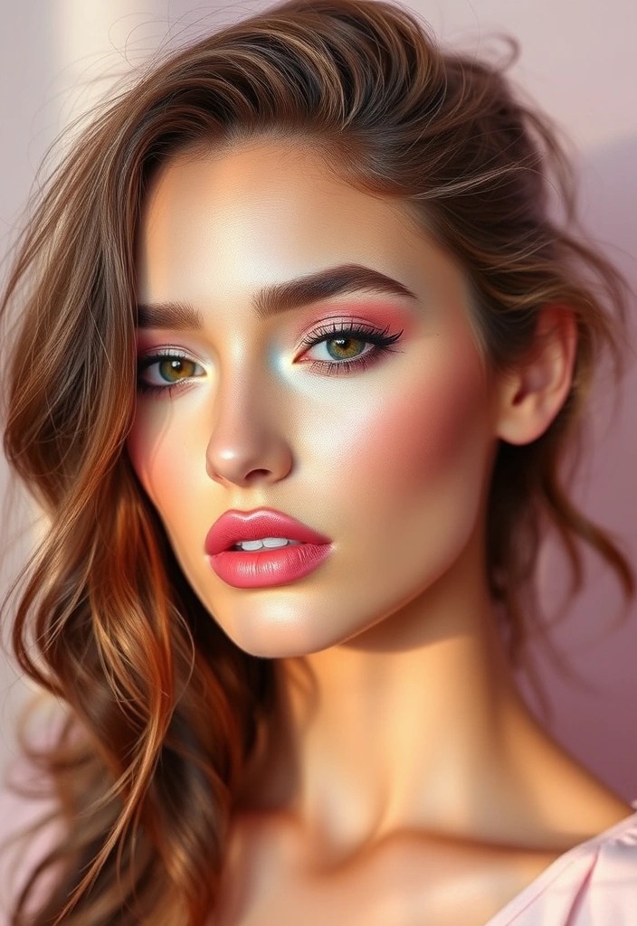 14 Bold Makeup Ideas to Try This February (Warning: #8 Will Steal the Show!) - 11. Soft Pastels