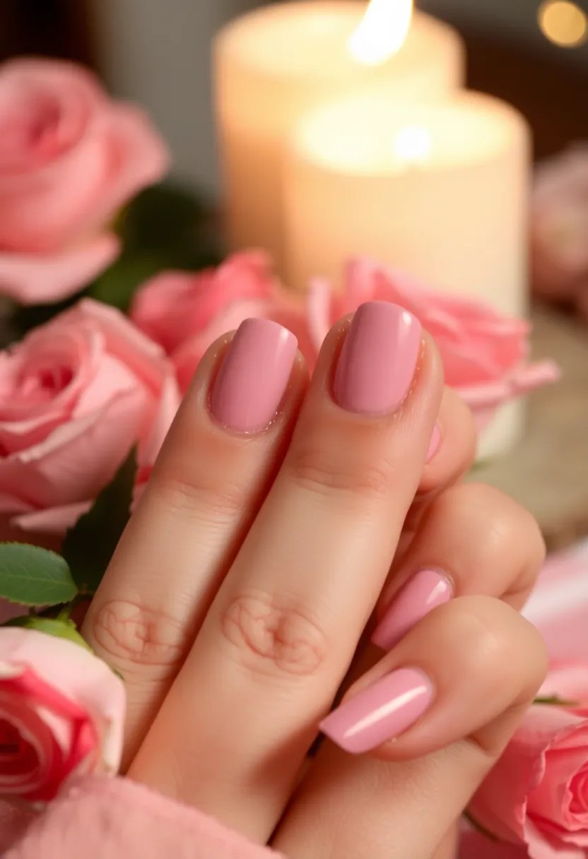 14 Easy Valentine's Day Nails You Can DIY at Home (Even a Beginner Can Do #5!) - 11. Kiss Marks