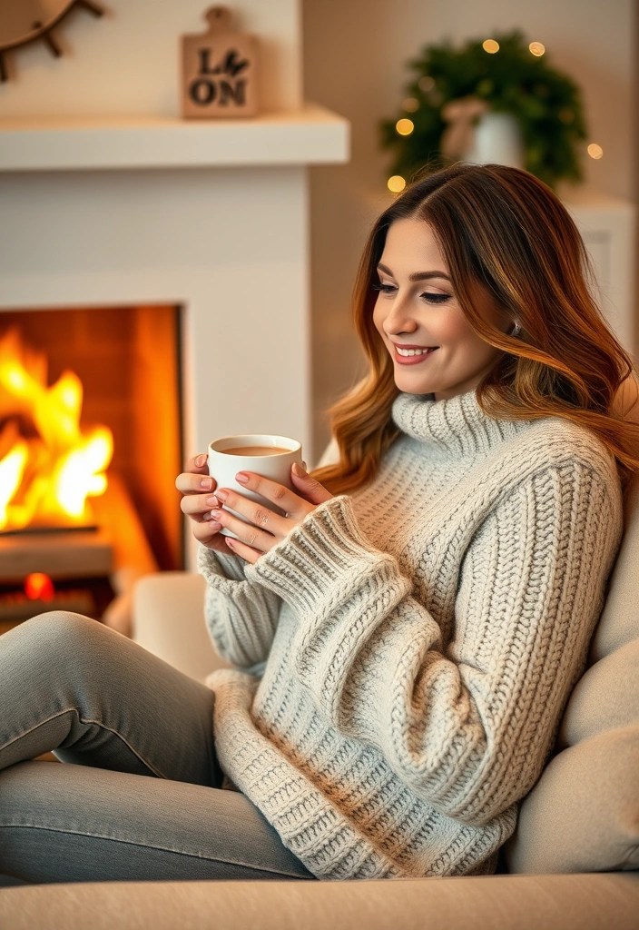 14 February Style Tips That'll Make You Look Chic While Staying Warm (Don't Miss #7!) - 8. Cozy Knitwear