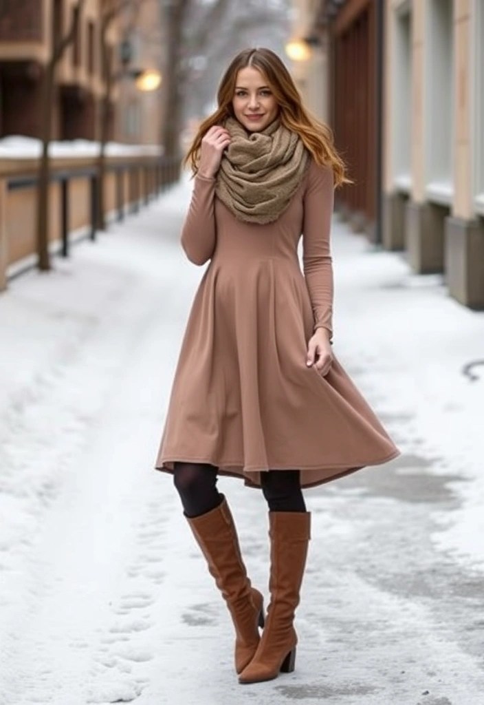 14 February Style Tips That'll Make You Look Chic While Staying Warm (Don't Miss #7!) - 9. Winter-Ready Dresses