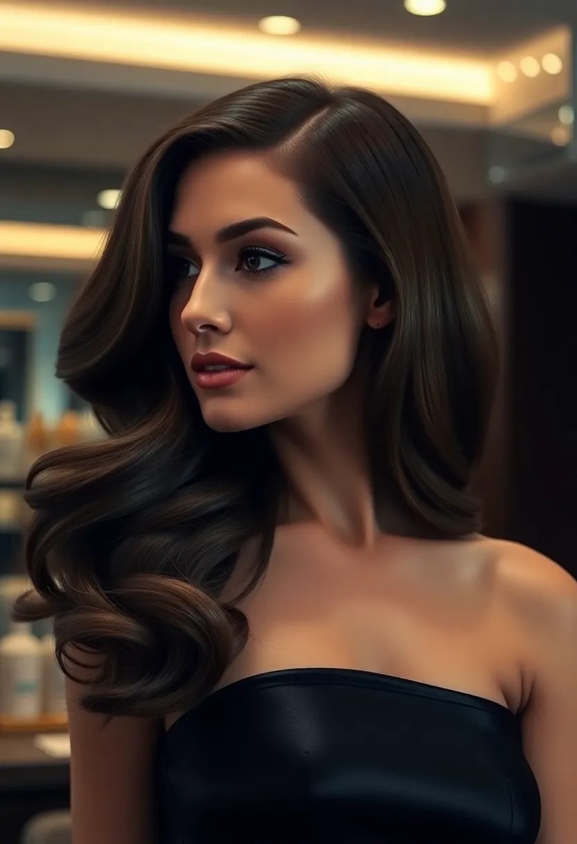 15 DIY Hairstyle Makeovers for 2025 That Look Like You Just Walked Out of a Salon! - 13. Side-Swept Waves