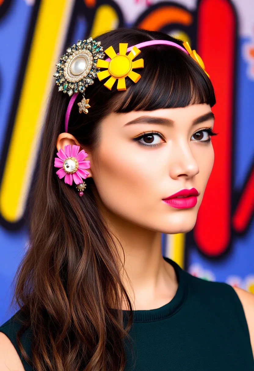 15 DIY Hairstyle Makeovers for 2025 That Look Like You Just Walked Out of a Salon! - 15. Statement Hair Accessories
