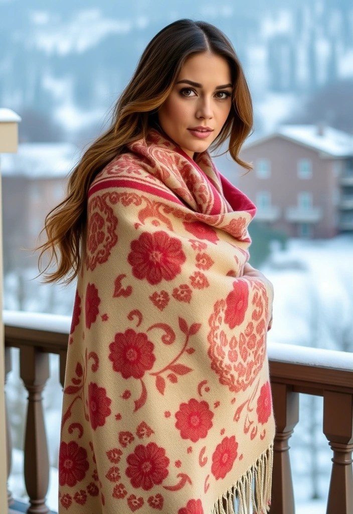 15 February Accessories That Will Transform Your Winter Wardrobe (Don’t Miss #3!) - 10. Elegant Shawls