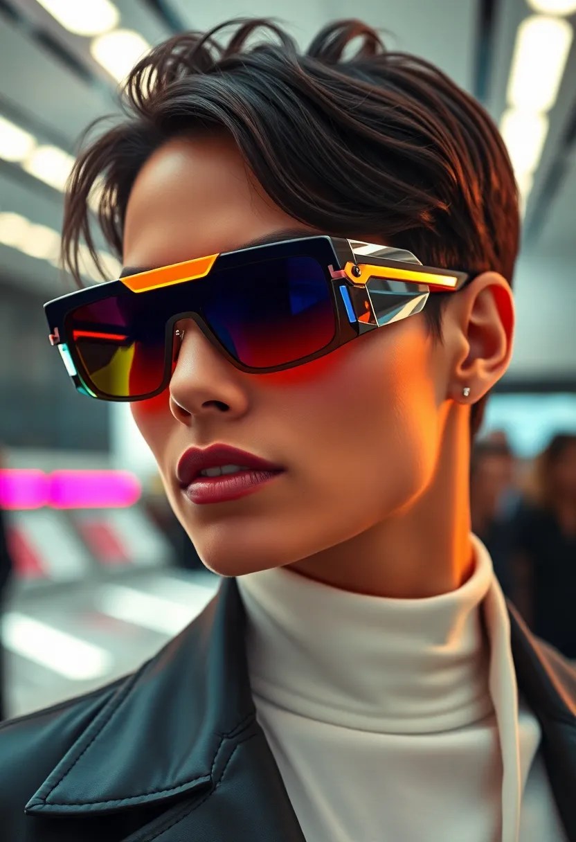 18 Celebrity-Inspired Sunglasses Styles for 2025 (Get the Star Look!) - 14. Futuristic Styles: Ahead of the Curve