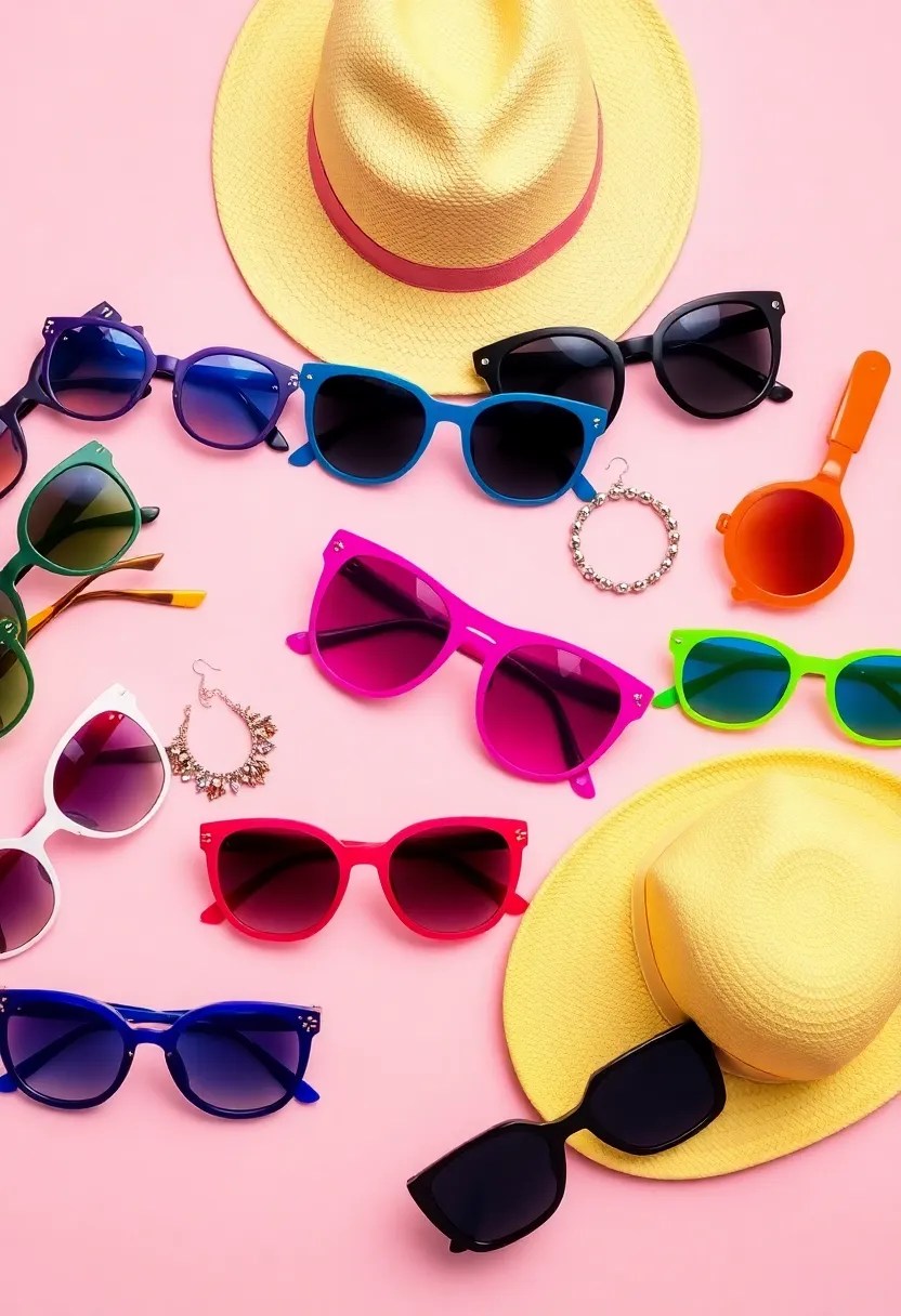 18 Celebrity-Inspired Sunglasses Styles for 2025 (Get the Star Look!) - 5. Bold Colors: Make a Statement