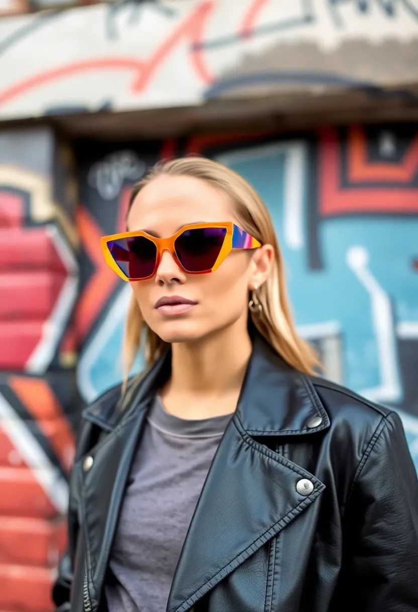 18 Celebrity-Inspired Sunglasses Styles for 2025 (Get the Star Look!) - 7. Geometric Shapes: Edgy and Artistic