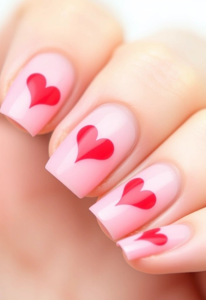 20 Cute Valentine's Day Nail Designs You Can DIY at Home (You'll Want to Show Off #12!) - 1. Heart Tip French Manicure