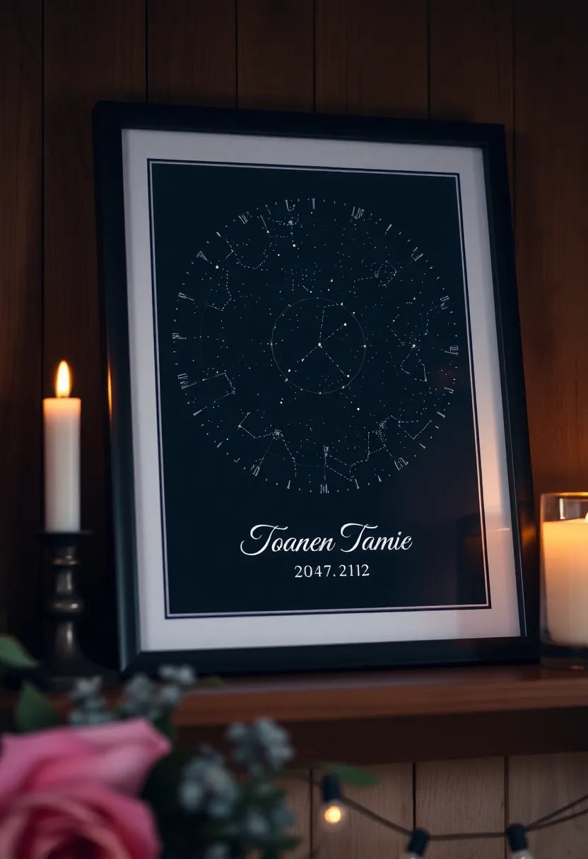 20 Valentine's Day Gifts That Will Make Your Partner Swoon (You Won't Believe #12!) - 1. Custom Star Map