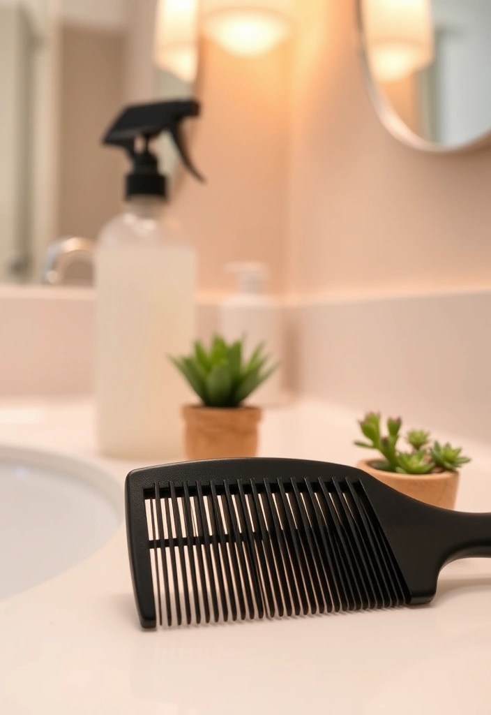 20 Winter Hair Tips That'll Keep Your Locks Hydrated and Frizz-Free (You Won't Believe #15!) - 14. Use a Wide-Tooth Comb