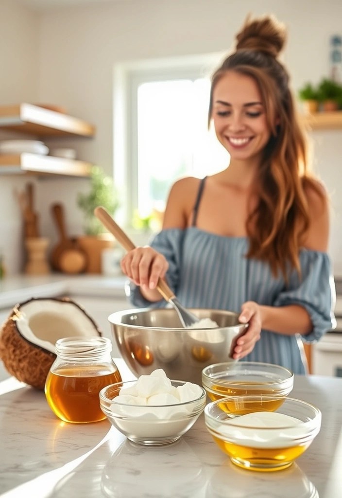 20 Winter Hair Tips That'll Keep Your Locks Hydrated and Frizz-Free (You Won't Believe #15!) - 15. Try DIY Hair Treatments