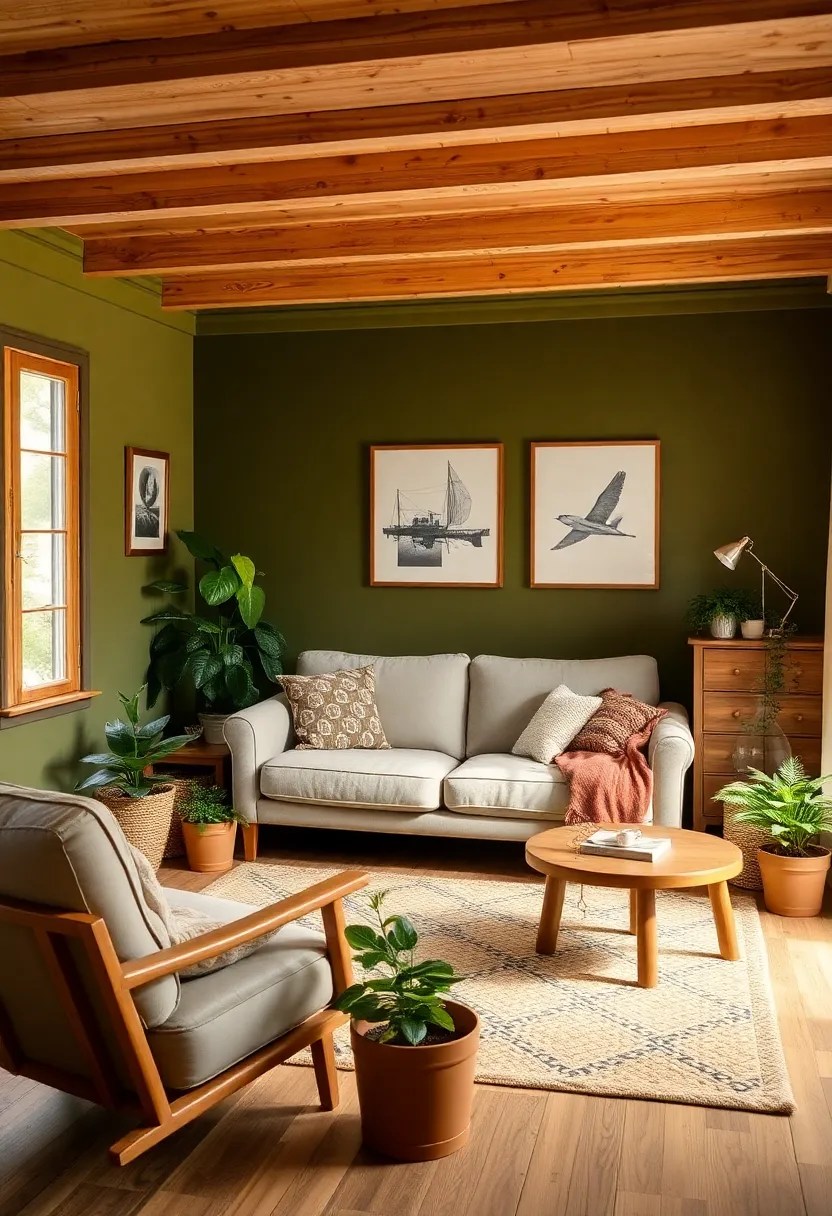 21 Bold Color Trends for 2025 That Will Transform Your Home! - 9. Earthy Olive
