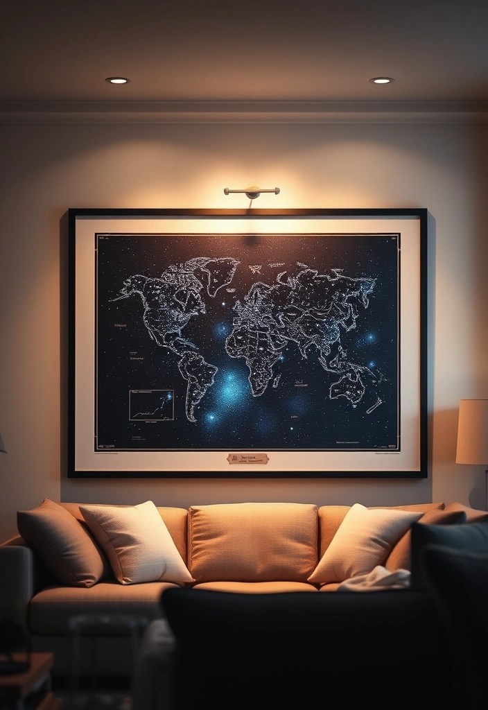 21 Romantic Valentine's Day Gift Ideas That Will Melt Their Heart (You Won't Believe #7!) - 1. Customized Star Map