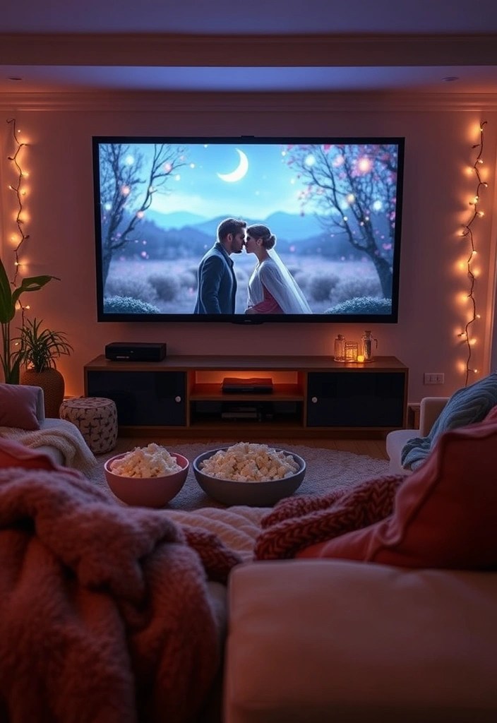 21 Romantic Valentine's Day Gift Ideas That Will Melt Their Heart (You Won't Believe #7!) - 11. Romantic Movie Night Kit