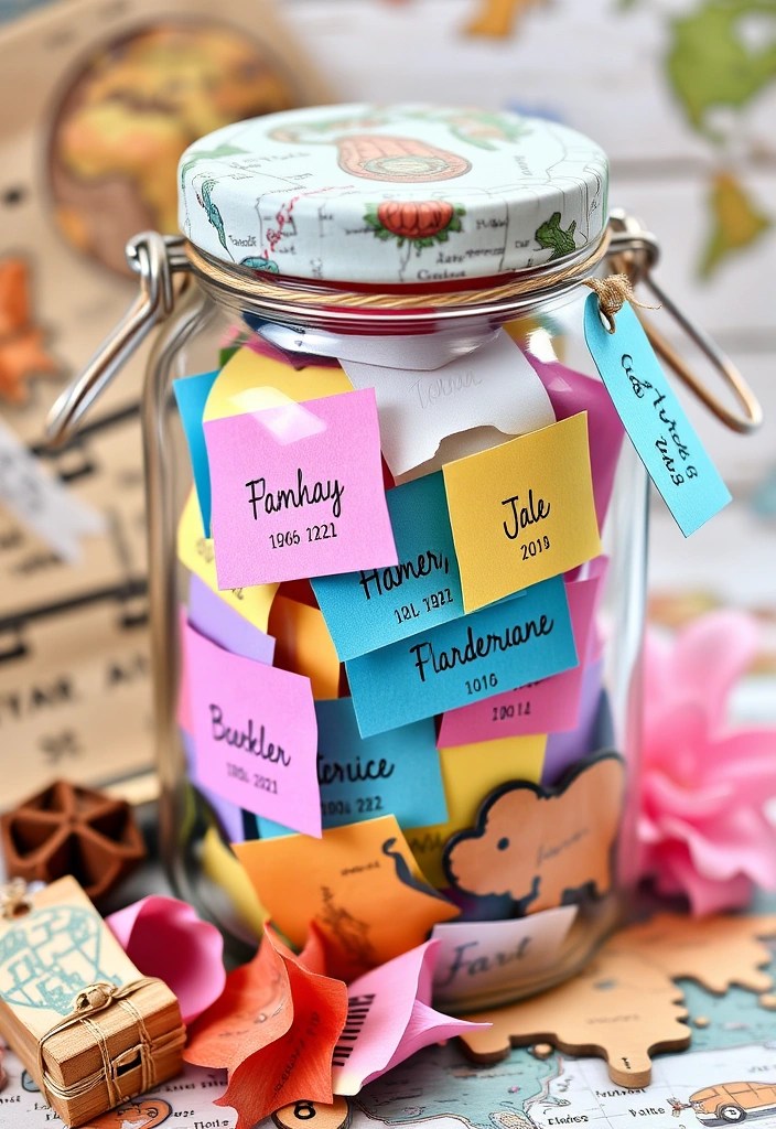 21 Romantic Valentine's Day Gift Ideas That Will Melt Their Heart (You Won't Believe #7!) - 12. Adventure Date Jar