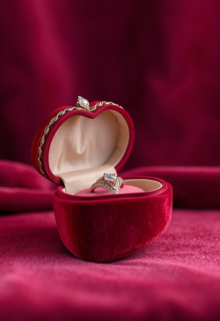 21 Romantic Valentine's Day Gift Ideas That Will Melt Their Heart (You Won't Believe #7!) - 6. Heart-shaped Jewelry Box