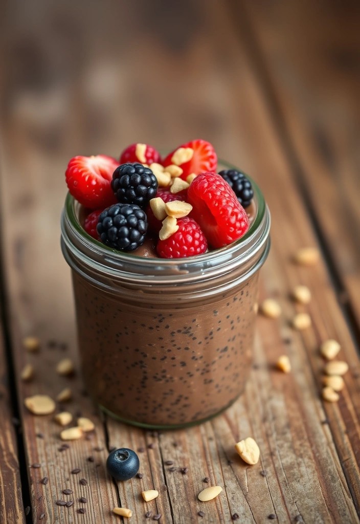 22 Healthy Winter Recipes That'll Keep You Fit and Cozy (You Need #10!) - 10. Nutty Chocolate Chia Pudding (You Need This!)