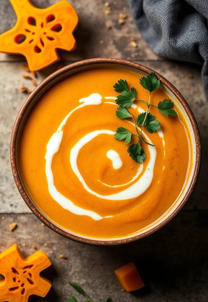 22 Healthy Winter Recipes That'll Keep You Fit and Cozy (You Need #10!) - 12. Curried Butternut Squash Soup