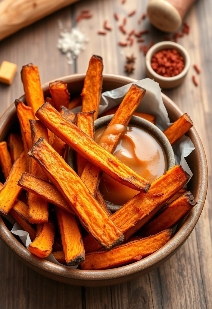 22 Healthy Winter Recipes That'll Keep You Fit and Cozy (You Need #10!) - 13. Baked Sweet Potato Fries