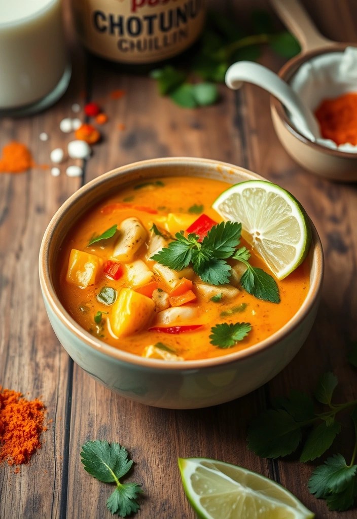 22 Healthy Winter Recipes That'll Keep You Fit and Cozy (You Need #10!) - 16. Thai Coconut Curry Soup