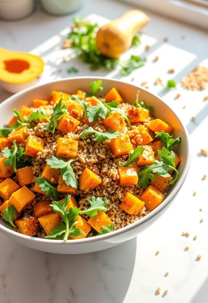22 Healthy Winter Recipes That'll Keep You Fit and Cozy (You Need #10!) - 2. Spiced Butternut Squash and Quinoa Salad
