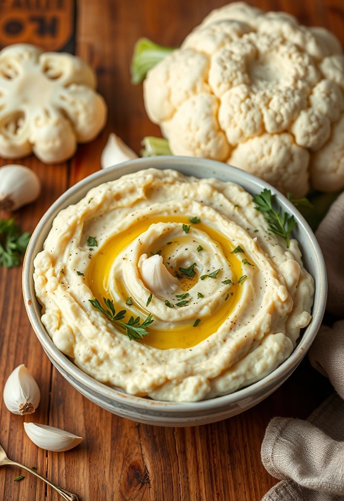 22 Healthy Winter Recipes That'll Keep You Fit and Cozy (You Need #10!) - 3. Creamy Cauliflower and White Bean Mash