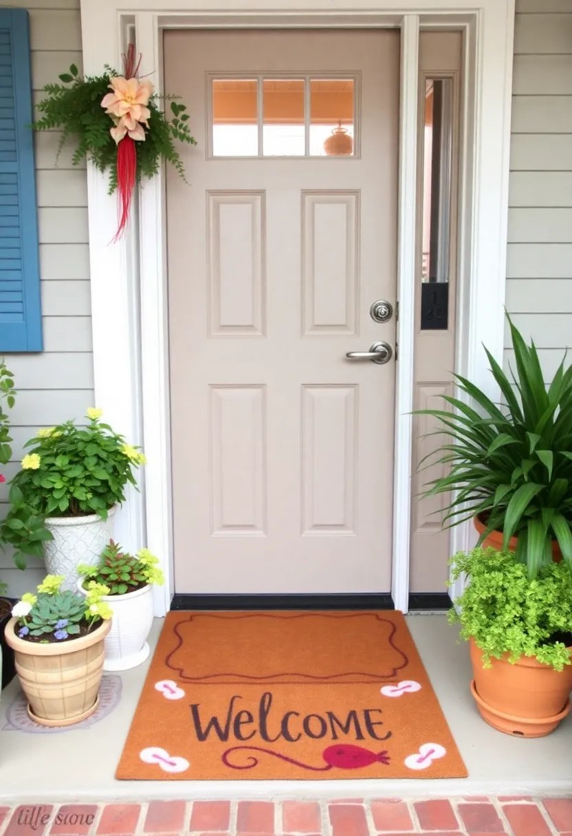 22 Stunning DIY Home Decor Projects to Start in 2025 (Transform Your Space!) - 14. Custom Door Mats