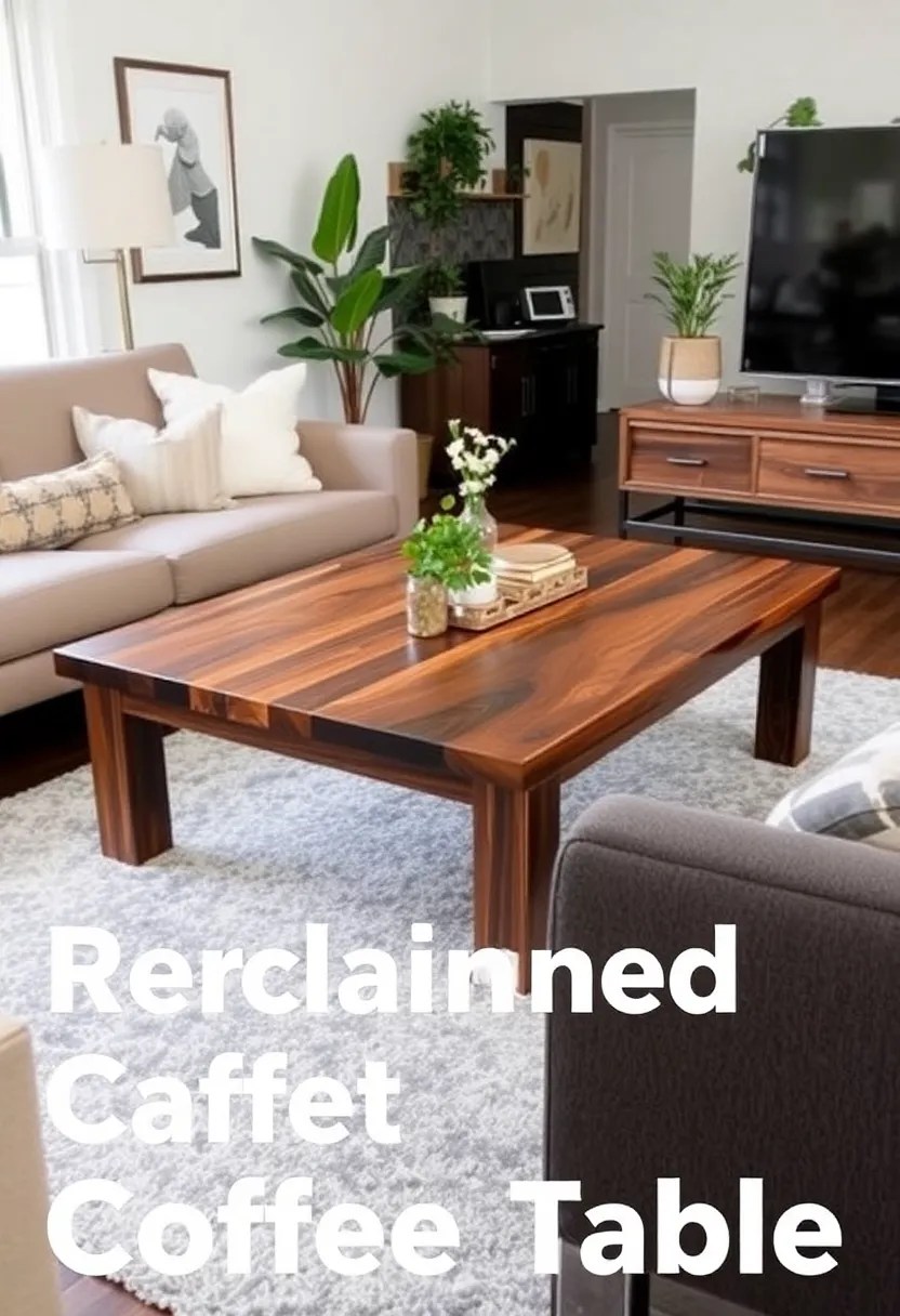 22 Stunning DIY Home Decor Projects to Start in 2025 (Transform Your Space!) - 7. Reclaimed Wood Furniture