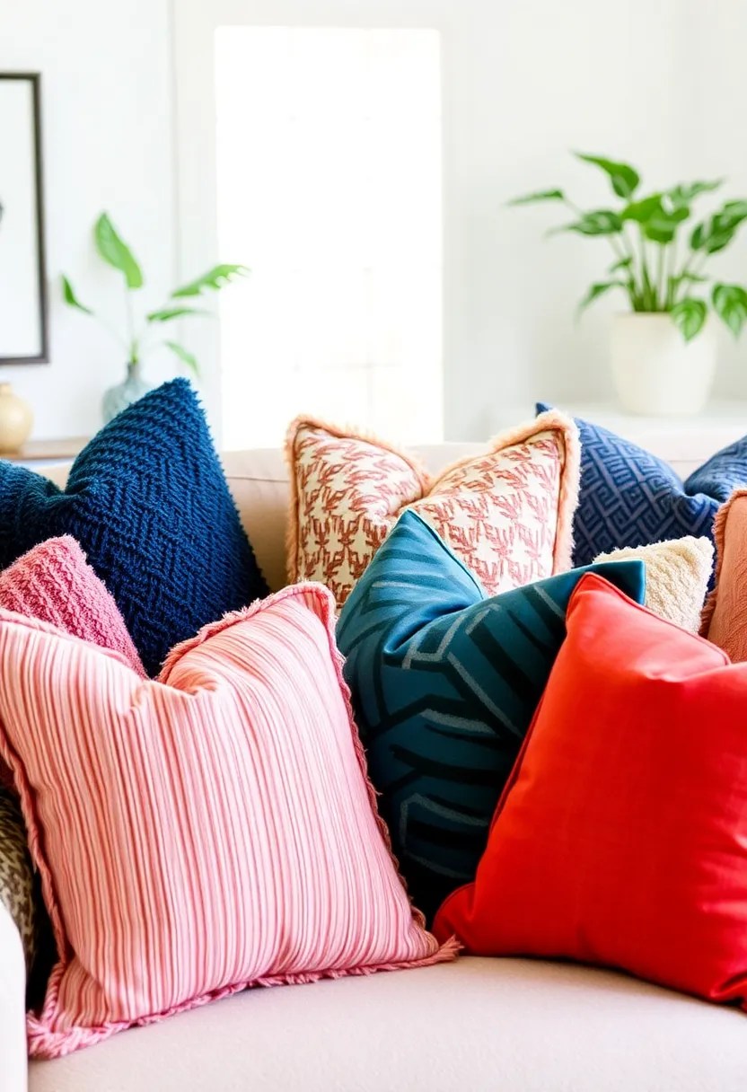 22 Stunning DIY Home Decor Projects to Start in 2025 (Transform Your Space!) - 8. Decorative Throw Pillows