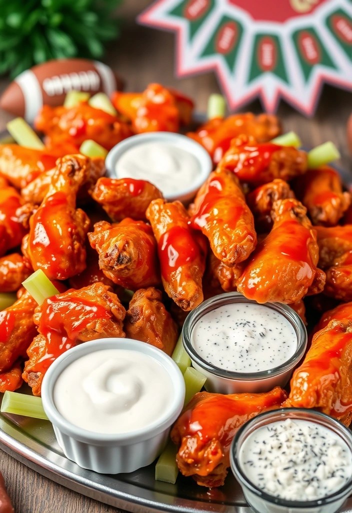 25 Irresistible Super Bowl Recipes That Will Steal the Show! - 2. Spicy Buffalo Chicken Wings