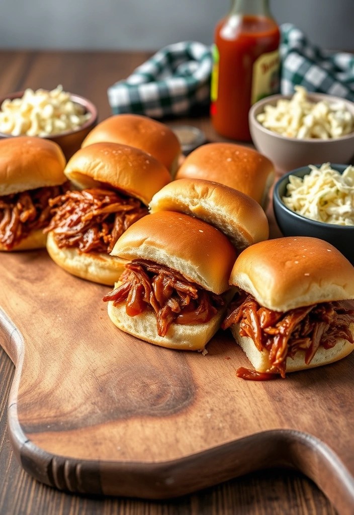 25 Irresistible Super Bowl Recipes That Will Steal the Show! - 6. BBQ Pulled Pork Sliders