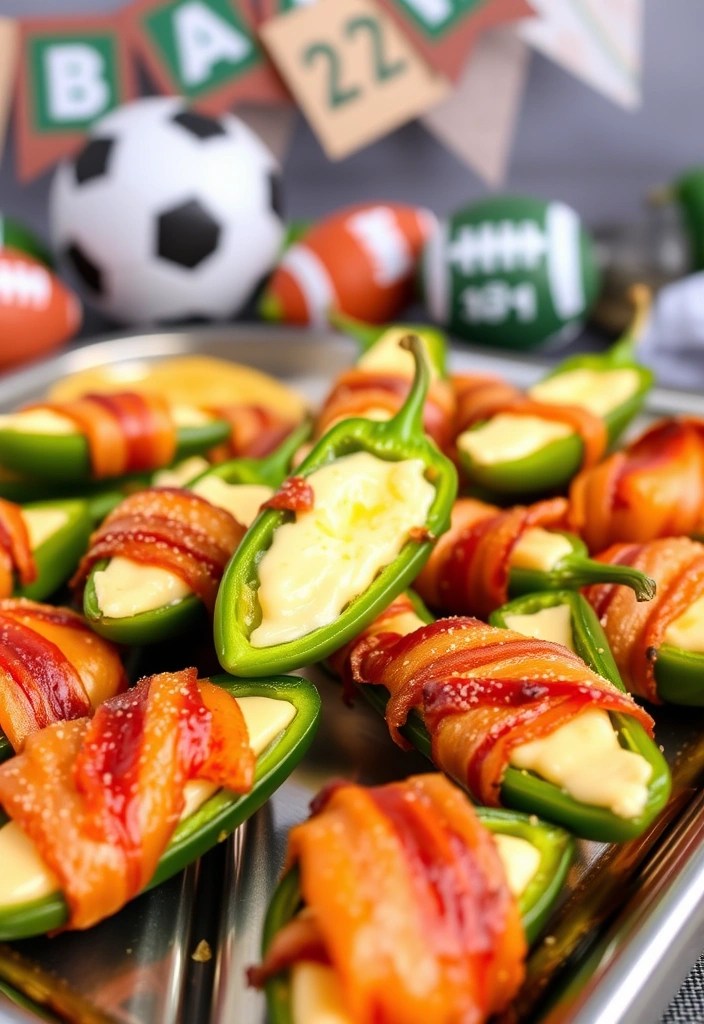 25 Irresistible Super Bowl Recipes That Will Steal the Show! - 8. Jalapeño Poppers