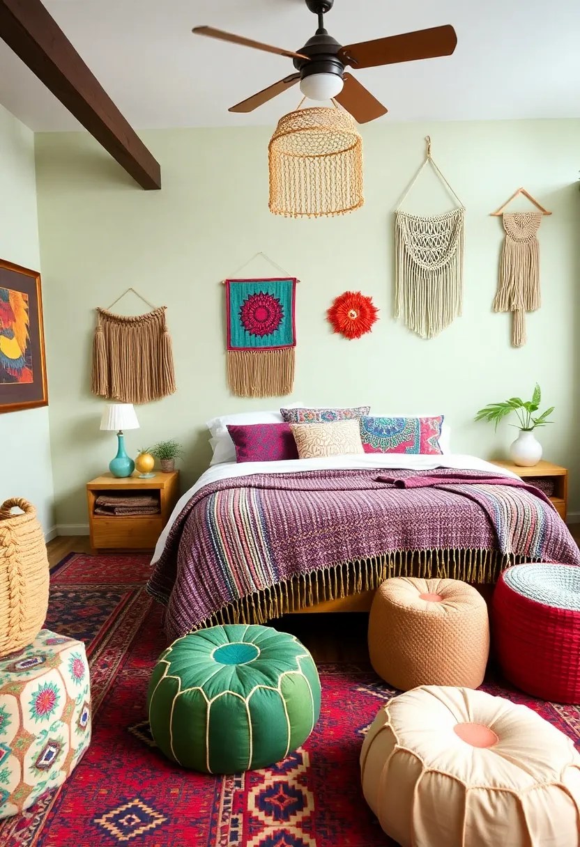 25 Stunning Bedroom Refresh Ideas for 2025 That Will Leave You Breathless! - 14. Modern Bohemian Style