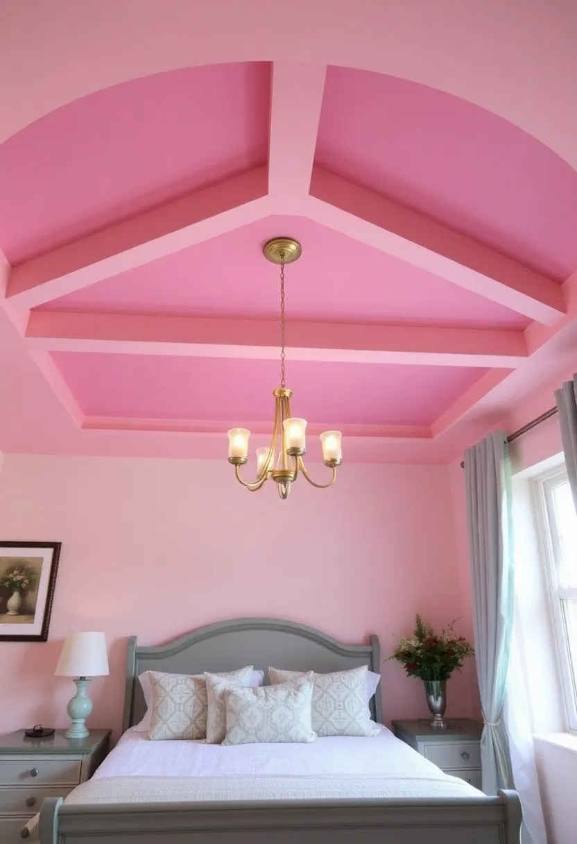 25 Stunning Bedroom Refresh Ideas for 2025 That Will Leave You Breathless! - 19. Colorful Ceilings