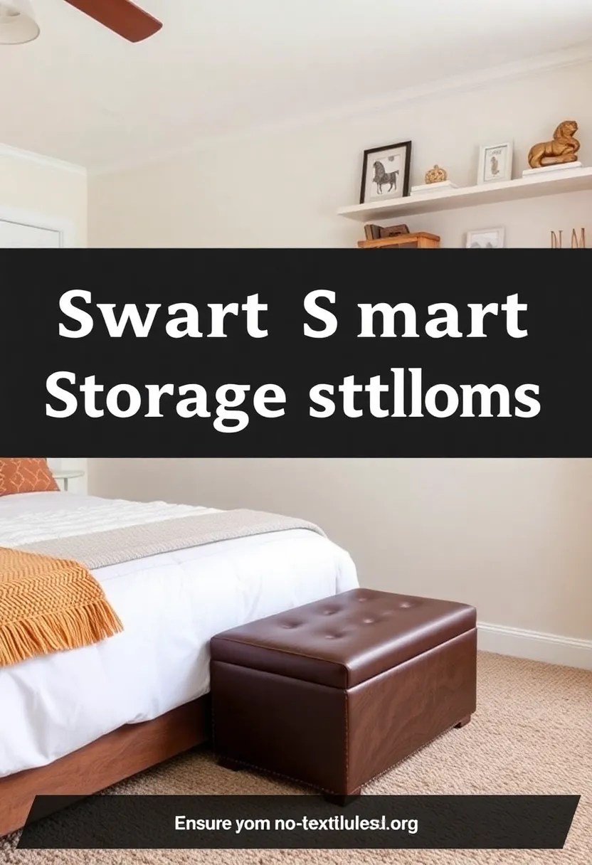 25 Stunning Bedroom Refresh Ideas for 2025 That Will Leave You Breathless! - 20. Smart Storage Solutions