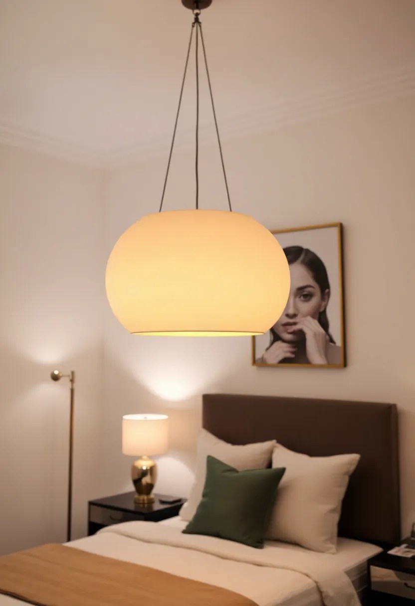 25 Stunning Bedroom Refresh Ideas for 2025 That Will Leave You Breathless! - 4. Statement Lighting