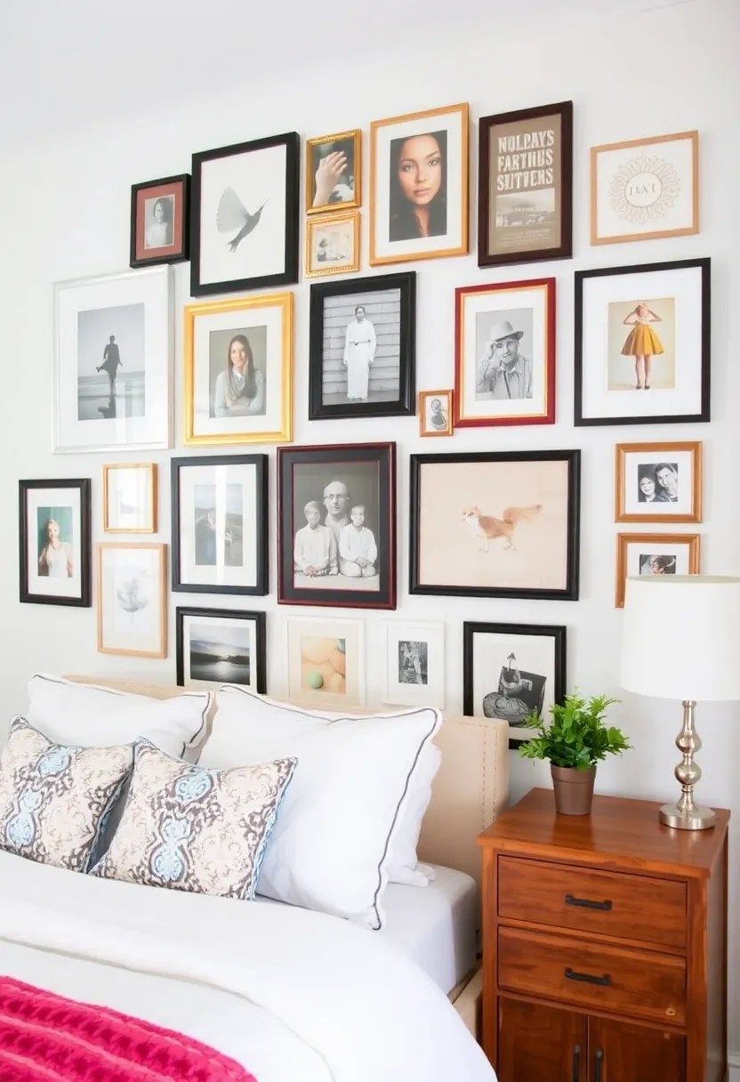 25 Stunning Bedroom Refresh Ideas for 2025 That Will Leave You Breathless! - 8. Curated Gallery Walls