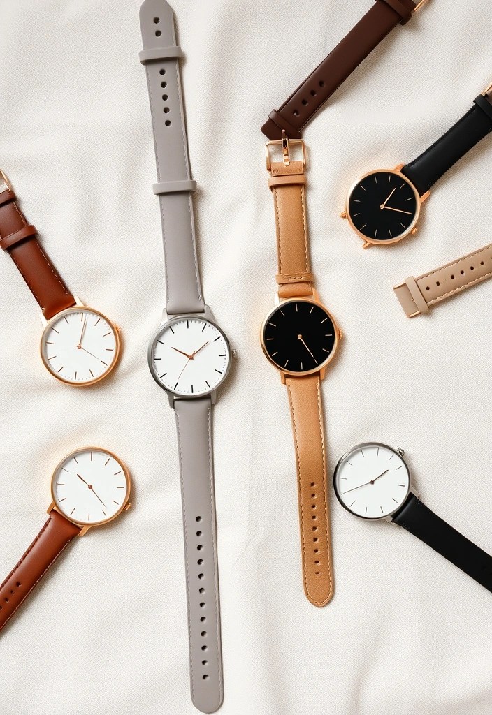 Accessorize Like a Pro: 18 Trendy Accessories You Need in 2025! - 11. Minimalist Watches